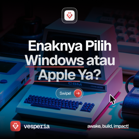 Pilih Windows atau Apple? Bukan Sekadar Soal Logo