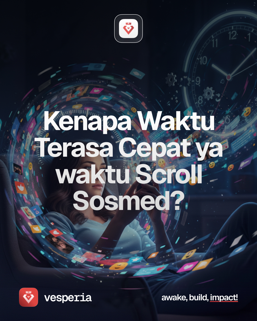 Kenapa Waktu Terasa Cepat Saat Scroll Media Sosial?